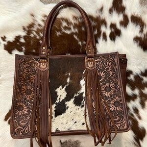 Cowhide leather bag American Darling
